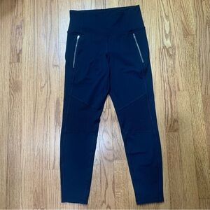 Old Navy Active Elevate Go-Dry Moto Leggings - Navy - Medium